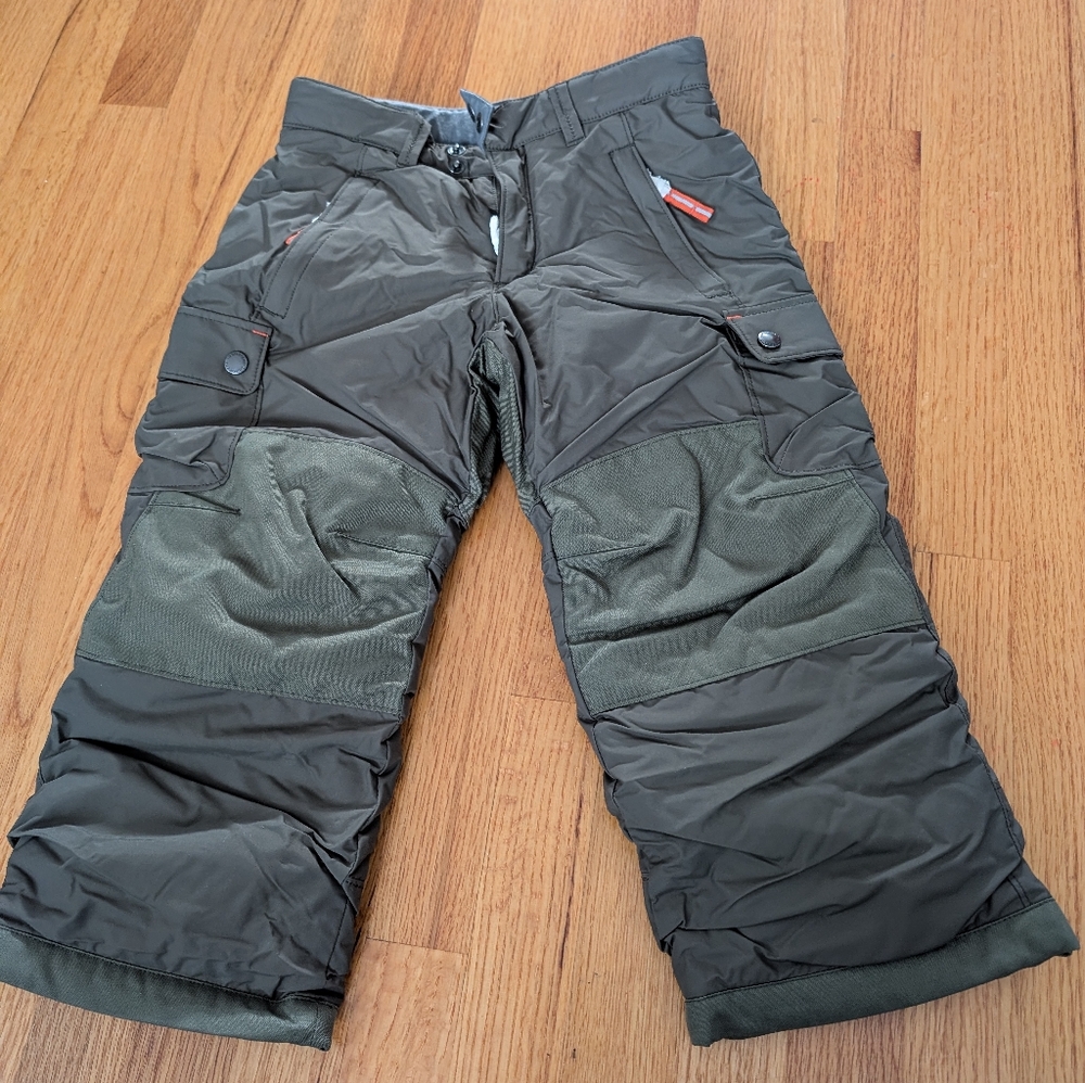 Lands' End Kids Expedition Snow Ski Snowboard Pants Size 5 insulated